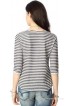 People Casual 3/4 Sleeve Striped Women's Top People Casual 3/4 Sleeve Striped Women's Top